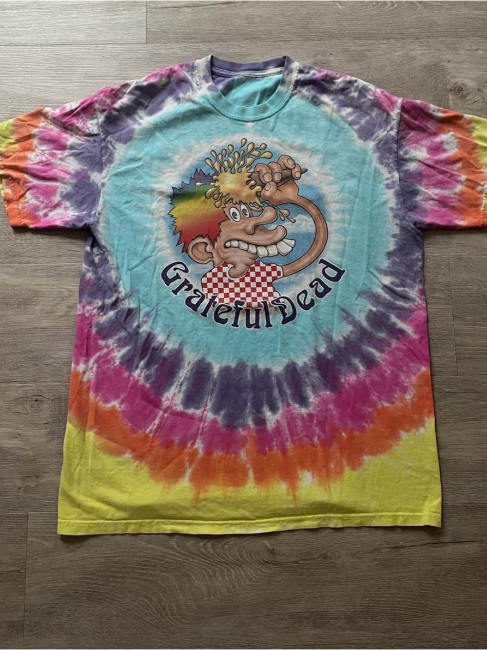 Grateful Dead vintage tie dye icecream shirt
